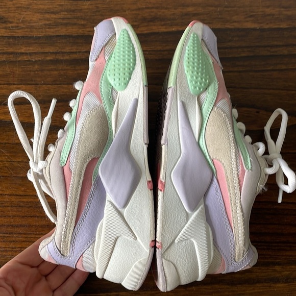 Puma, RS-X Xray Running System shoe, pastel colors, size 6 youth or 7.5-8 women - Picture 8 of 12